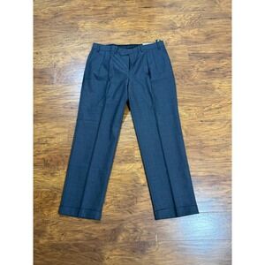 NEW Ralph Lauren 36x30 Grey Men's Total Comfort 100% Wool Slacks Dress Pants